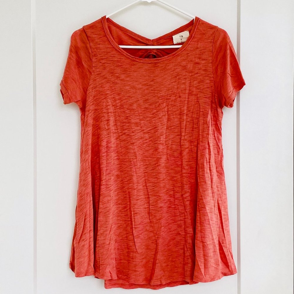 Anthropologie Swing Blouse in Rose